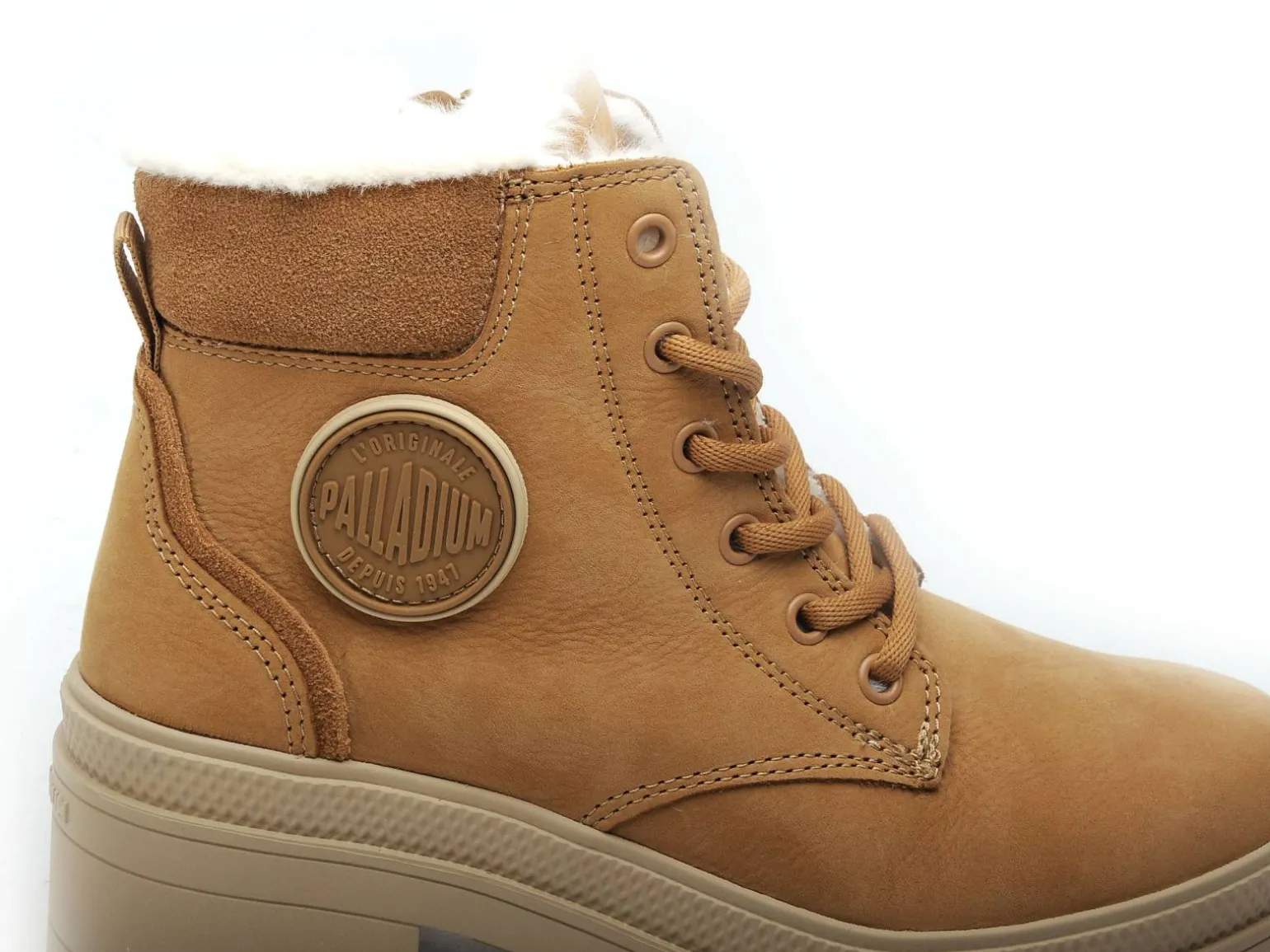 Palladium PALLARISE NBK WL DEAR Marron Boots et Bottines à Talons Femme