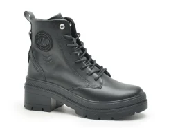 Palladium PALLARISE RANGERL Noir Boots et Bottines à Talons Femme