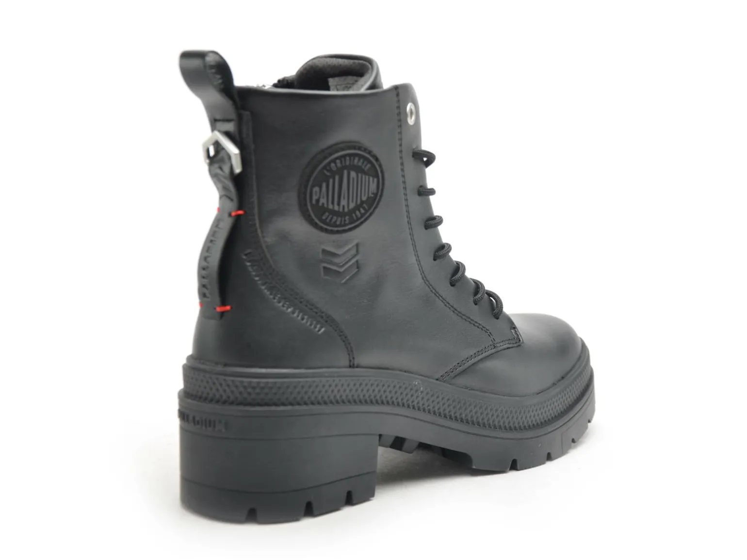 Palladium PALLARISE RANGERL Noir Boots et Bottines à Talons Femme