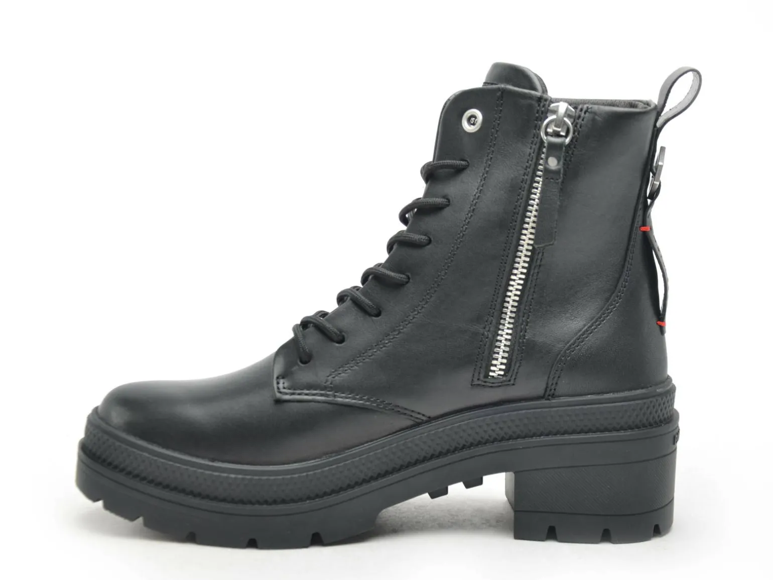 Palladium PALLARISE RANGERL Noir Boots et Bottines à Talons Femme