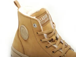 Palladium PAMPA HI ZIP WL Marron Boots et Bottines Plates Femme