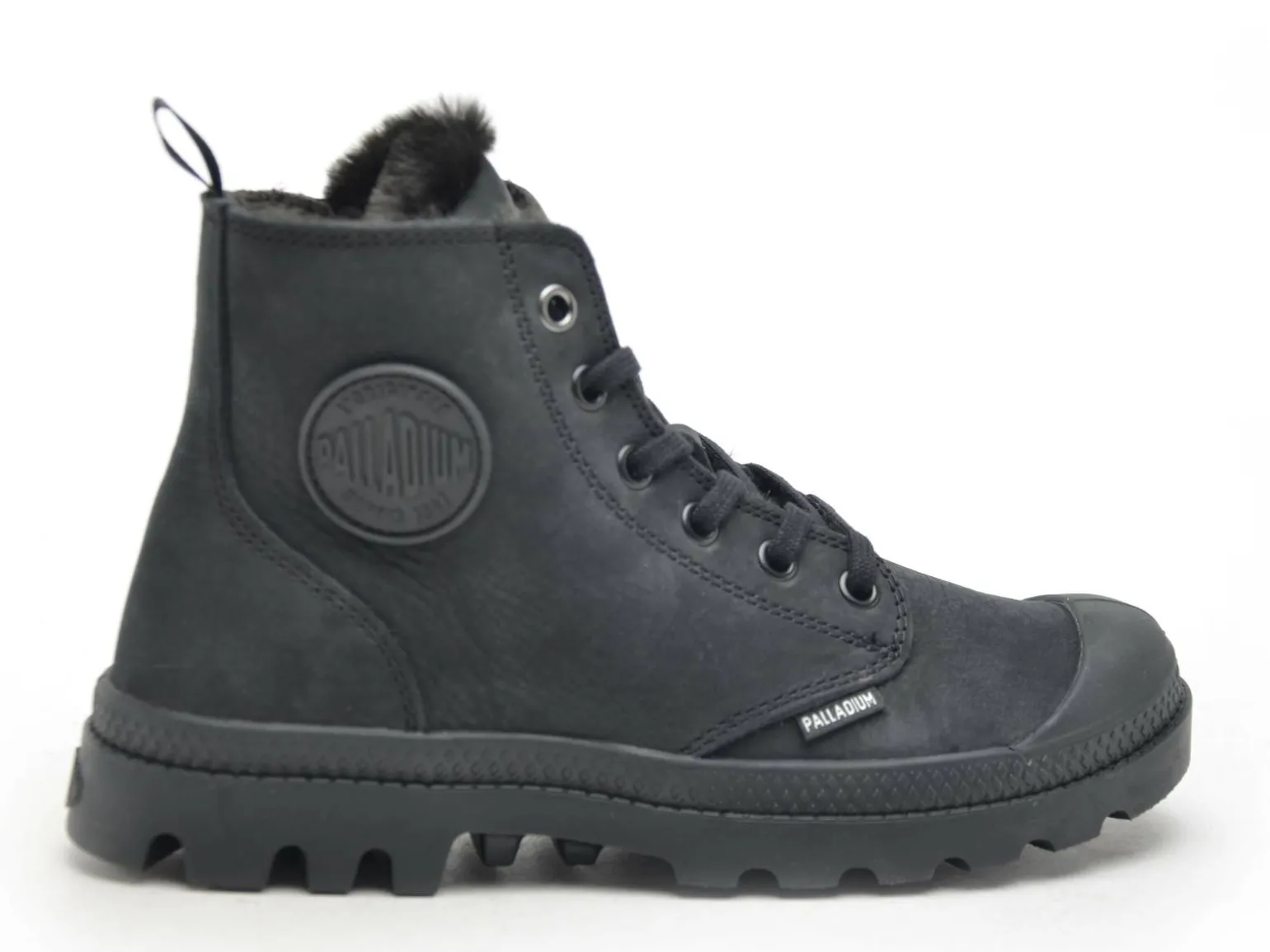 Palladium PAMPA HI ZIP WL Noir Boots et Bottines Plates Femme