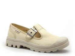 Palladium PAMPA M JANE Beige Baskets Basses Femme
