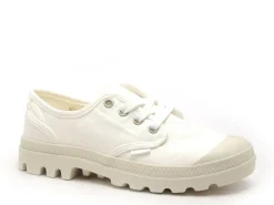 Palladium PAMPA OXFORD Blanc Baskets Basses Femme
