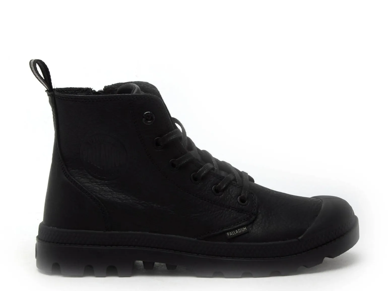 Palladium PAMPA ZIP LEATHERESS Noir Boots et Bottines Homme