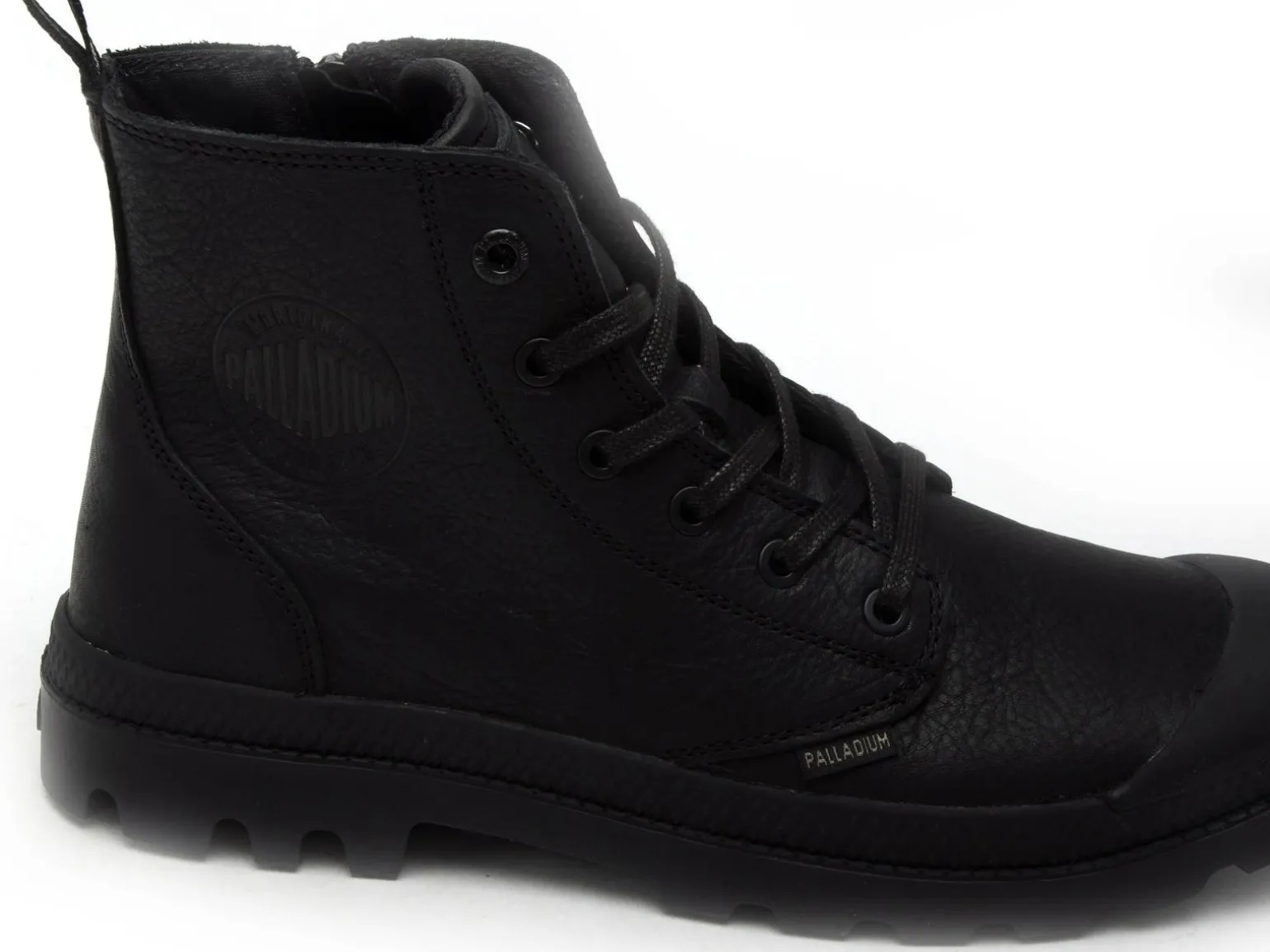 Palladium PAMPA ZIP LEATHERESS Noir Boots et Bottines Homme