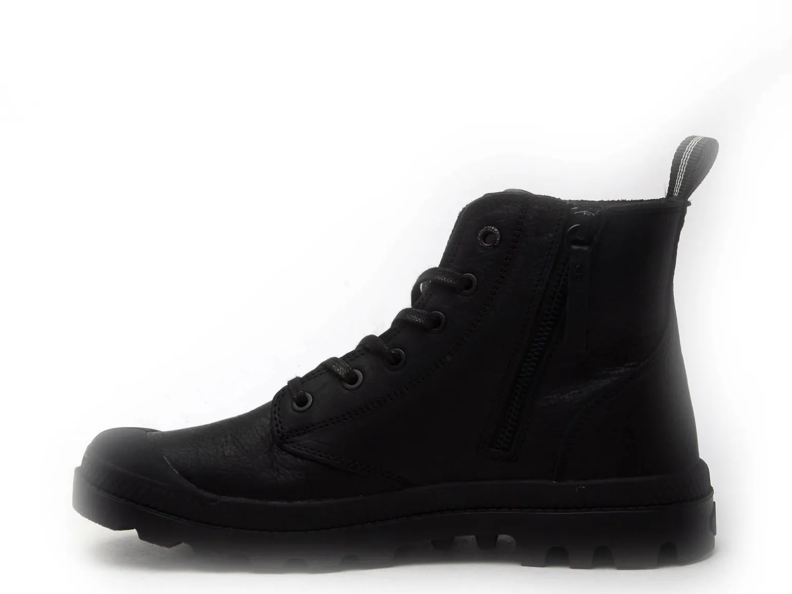 Palladium PAMPA ZIP LEATHERESS Noir Boots et Bottines Homme