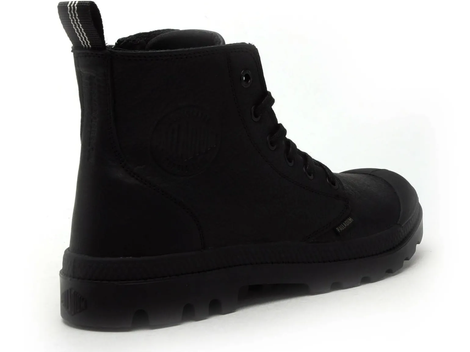 Palladium PAMPA ZIP LEATHERESS Noir Boots et Bottines Homme