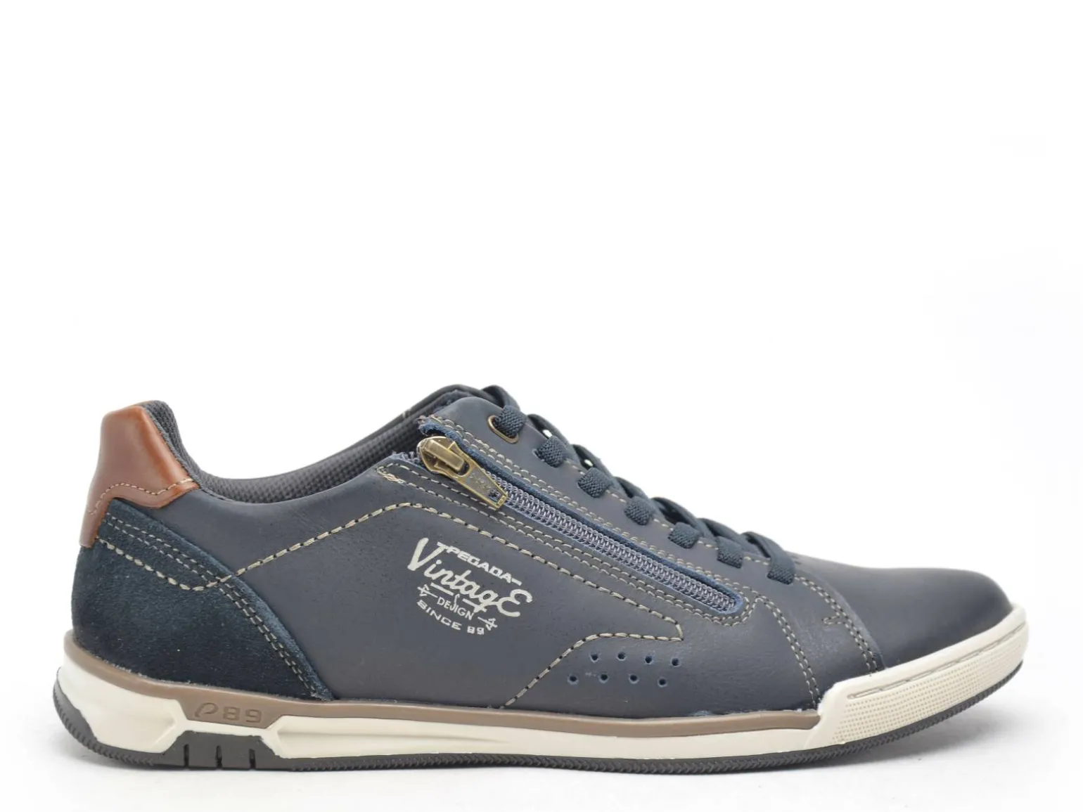 Pegada 119507 Bleu Baskets Basses Homme