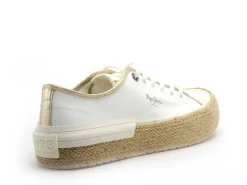 Pepe Jeans SAMOI PLS31595 Blanc Baskets Basses Femme