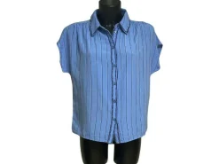 Pieces Chemisier Bleu BATITHI Chemisiers et Tuniques Femme