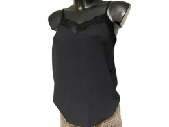 Pieces Débardeur Noir TIFFANY T-Shirts Femme