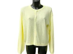 Pieces Gilet Jaune NAOMI Pulls et Gilets Femme