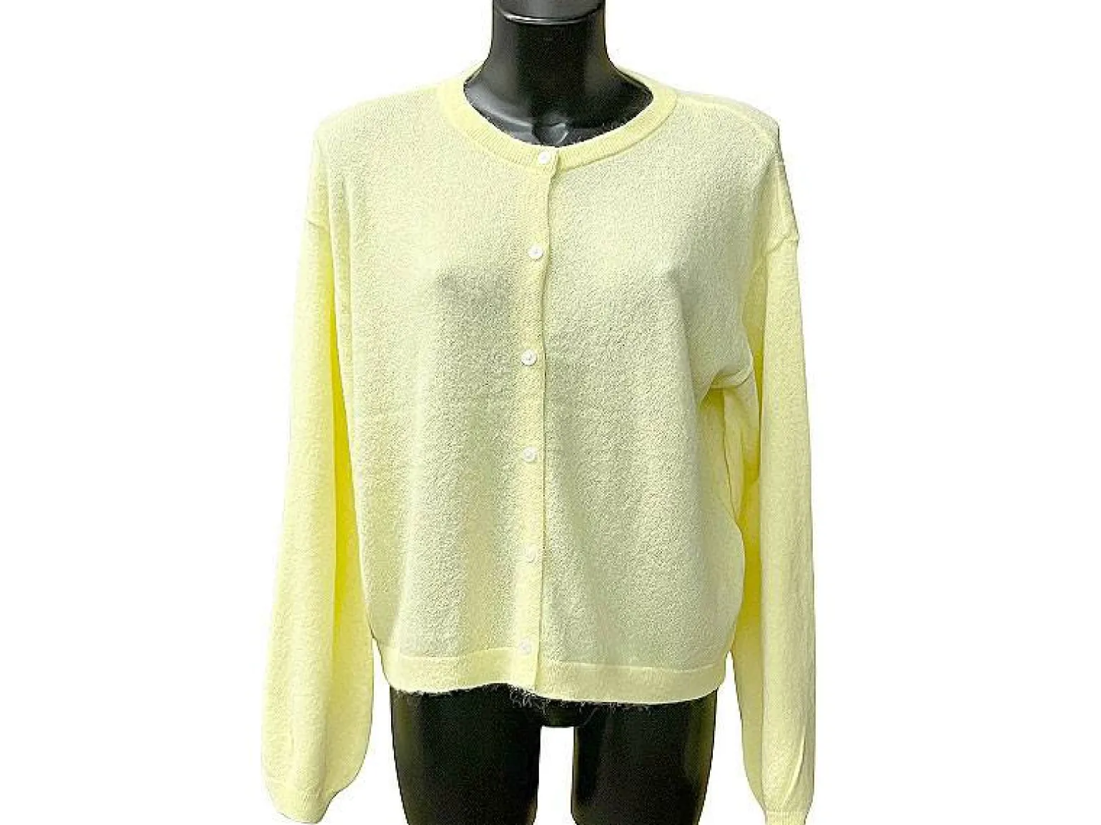 Pieces Gilet Jaune NAOMI Pulls et Gilets Femme
