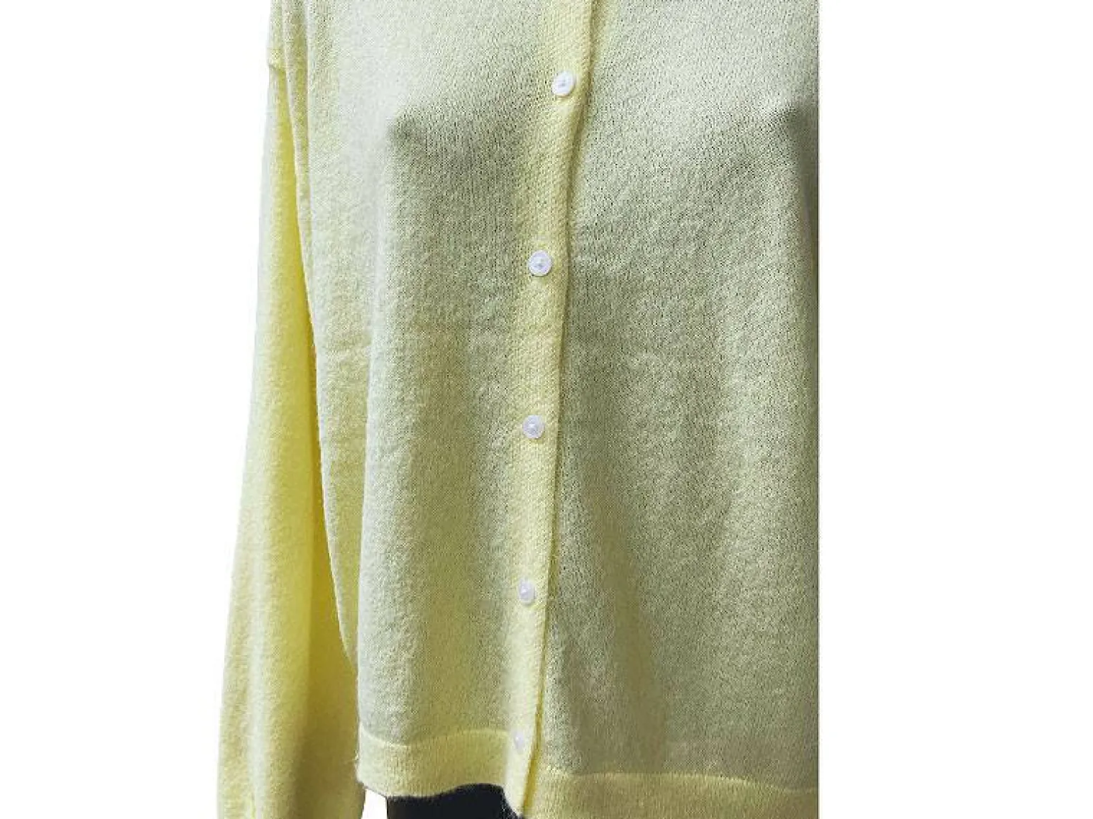 Pieces Gilet Jaune NAOMI Pulls et Gilets Femme