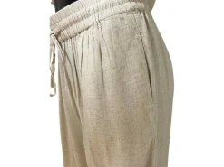 Pieces Pantalon Beige PIA HW WIDE Jeans et Pantalons Femme