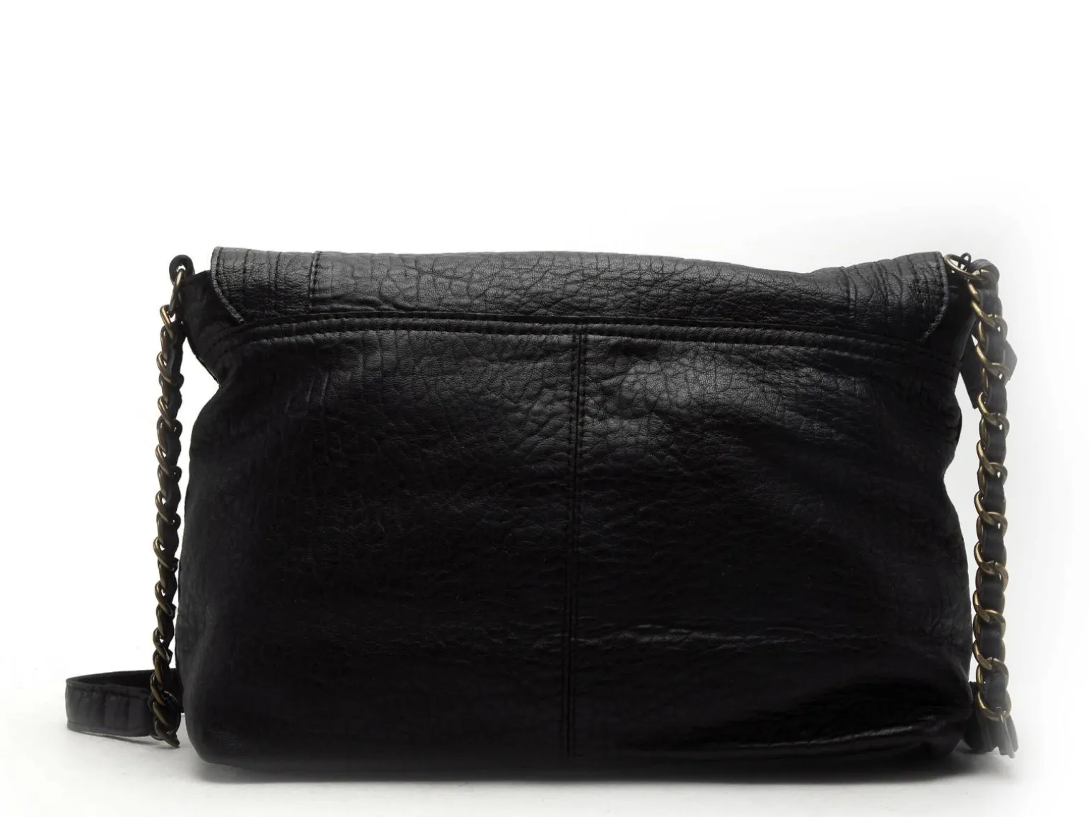 Pieces Sac à main PCFELIZIA LEATHER LARGE CROSS BODY FC Noir Sacs Femme