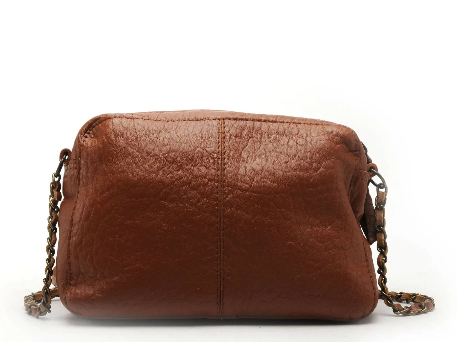Pieces Sac à main PCNAINA LEATHER CROSS BODY FC NOOS Marron Sacs Femme