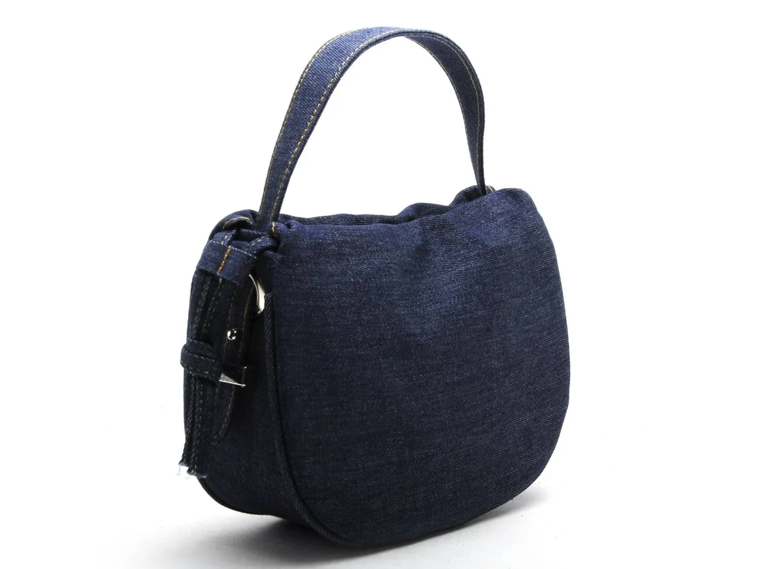 Pieces SAC PCBALLOON DENIM BAG D2D Bleu Sacs Femme