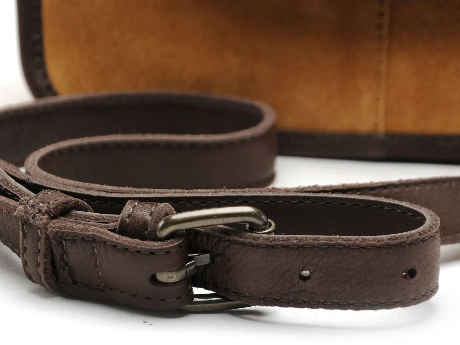Pieces SAC PCGUKKA SUEDE CROSS BODY FC Marron Sacs Femme