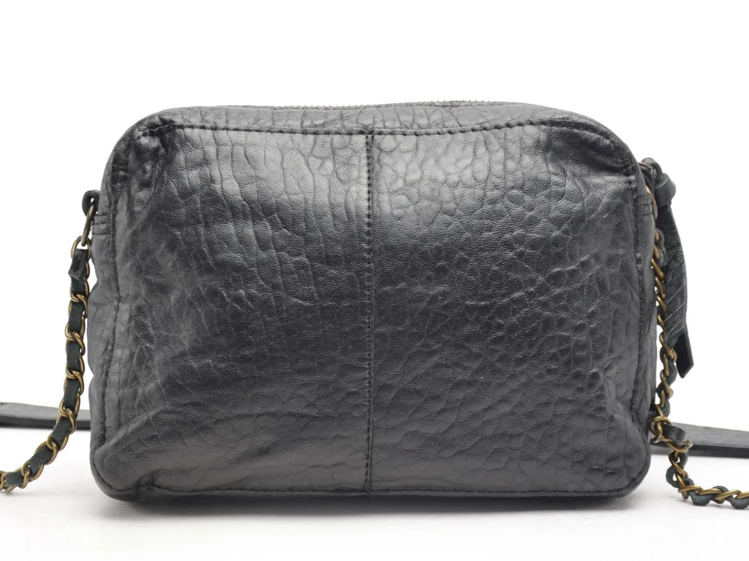 Pieces Sac PCJADJA LEATHER CROSS BODY FC Noir Sacs Femme