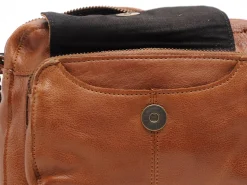 Pieces SAC PCNAINA LEATHER CROSS BODY FC NOOS Marron Sacs Femme