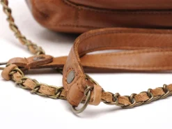 Pieces SAC PCNAINA LEATHER CROSS BODY FC NOOS Marron Sacs Femme