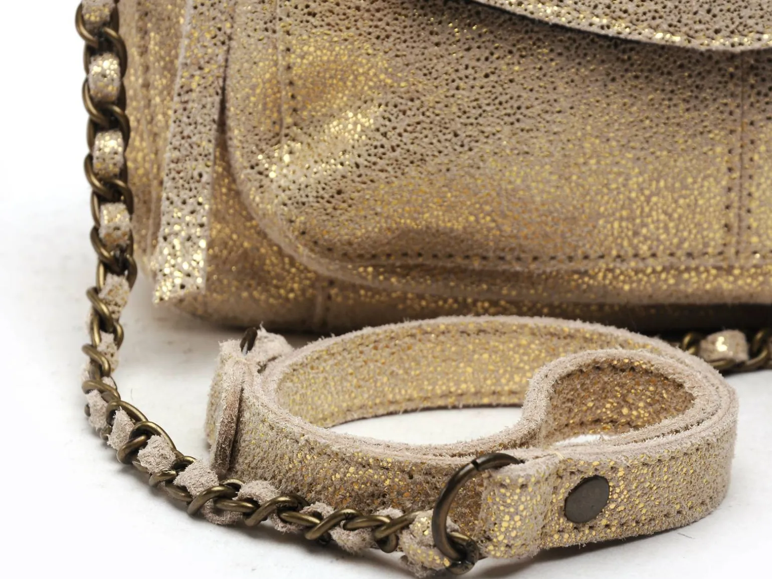 Pieces SAC PCNAINA LEATHER CROSS BODY FC NOOS Or Sacs Femme