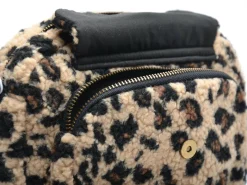 Pieces Sac PCNAINA TEDDY LEO CROSS BODY FC Beige Sacs Femme