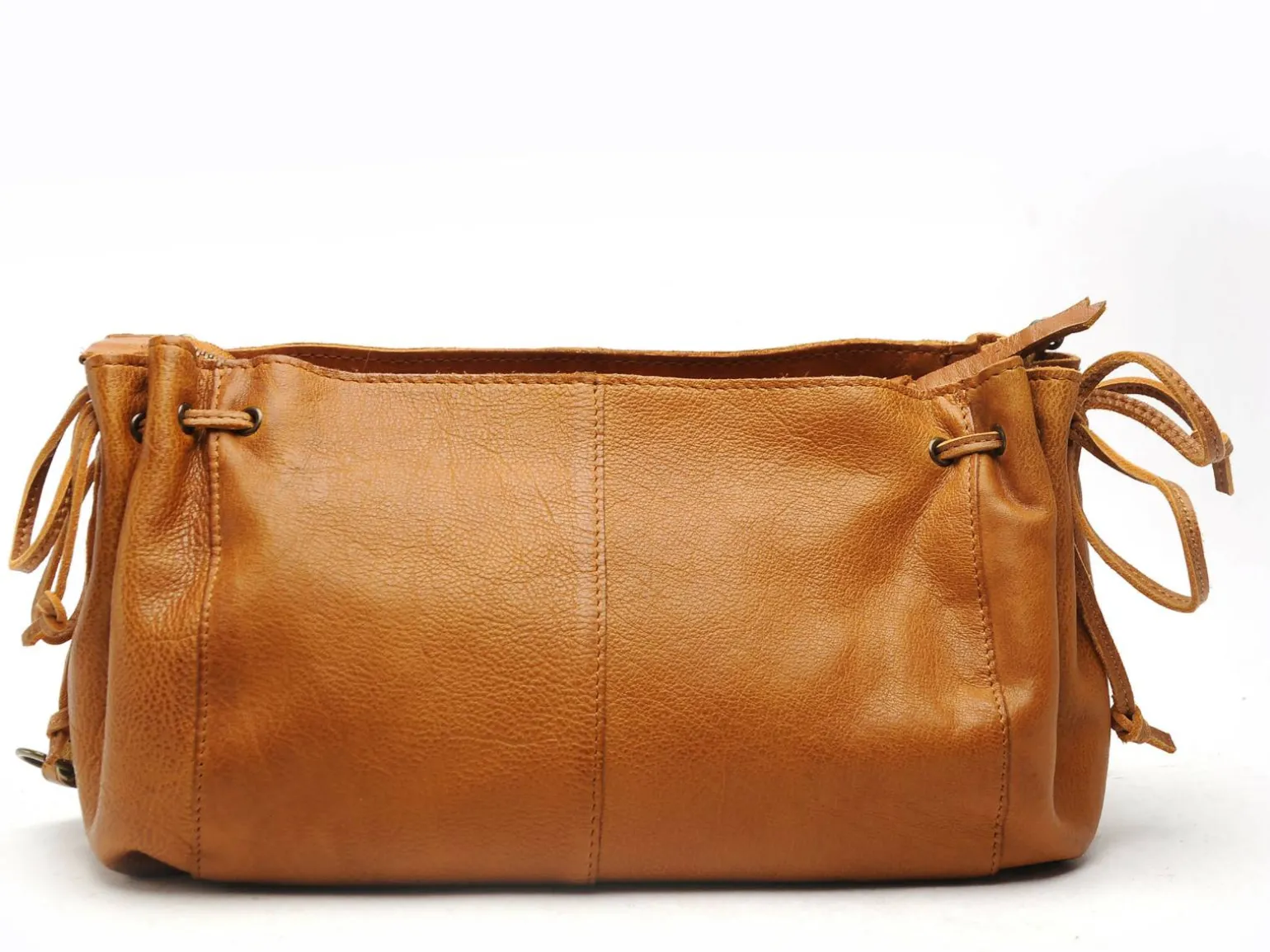 Pieces SAC PCPIHANNA LEATHER CROSS BODY FC Marron Sacs Femme