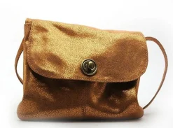 Pieces SAC PCTOTALLY LARGE LEATHER PARTY BAG NOOS Marron Sacs Femme
