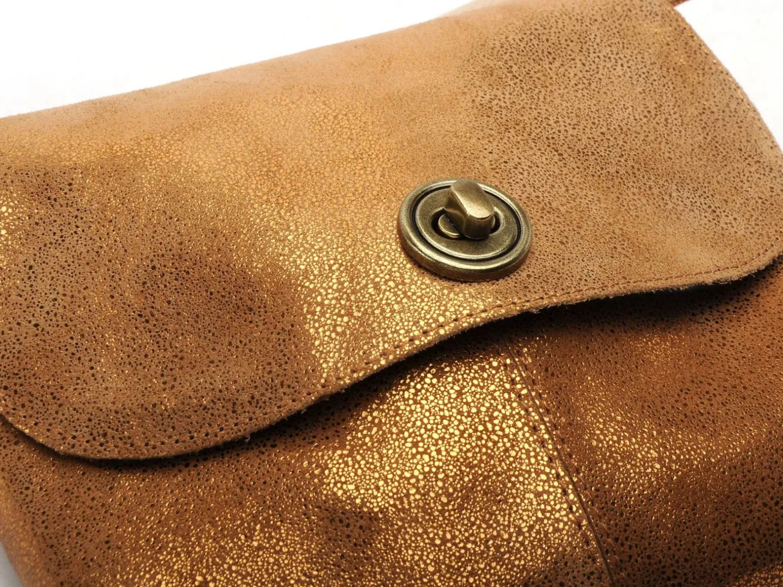 Pieces SAC PCTOTALLY LARGE LEATHER PARTY BAG NOOS Marron Sacs Femme