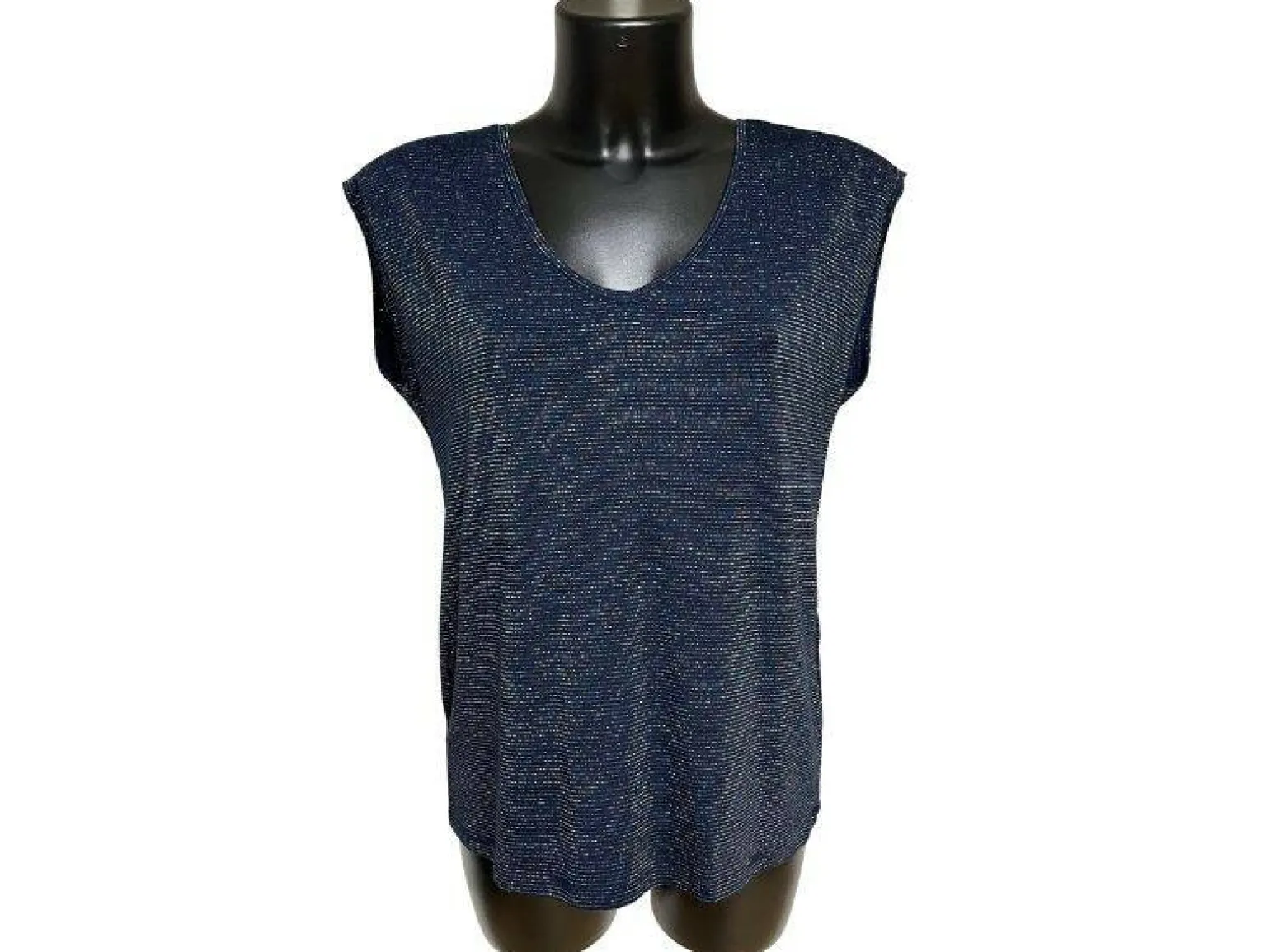 Pieces T-Shirt Bleu BILLO T-Shirts Femme