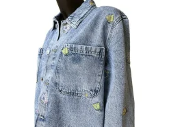 Pieces Veste Bleu BENNIE Vestes et Blousons Femme