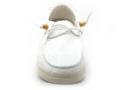 Pitas KILA Blanc Mocassins Femme