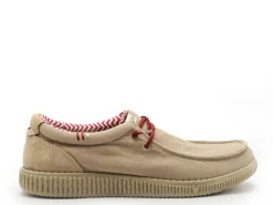 Pitas LEDRO Beige Mocassins Homme