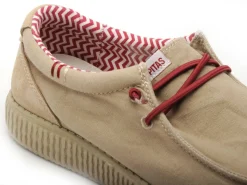 Pitas LEDRO Beige Mocassins Homme