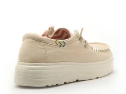 Pitas NATAL Beige Mocassins Femme