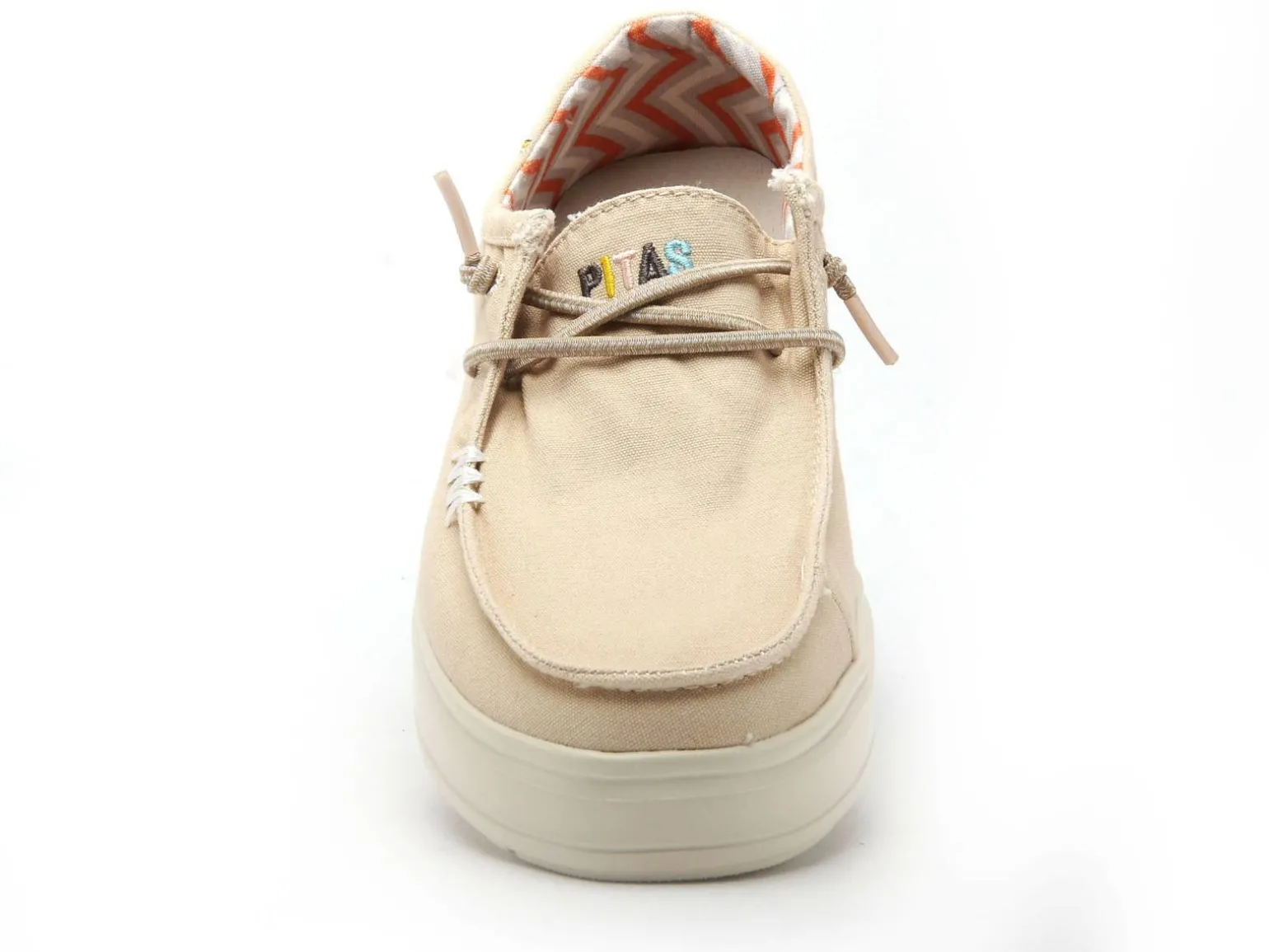 Pitas NATAL Beige Mocassins Femme