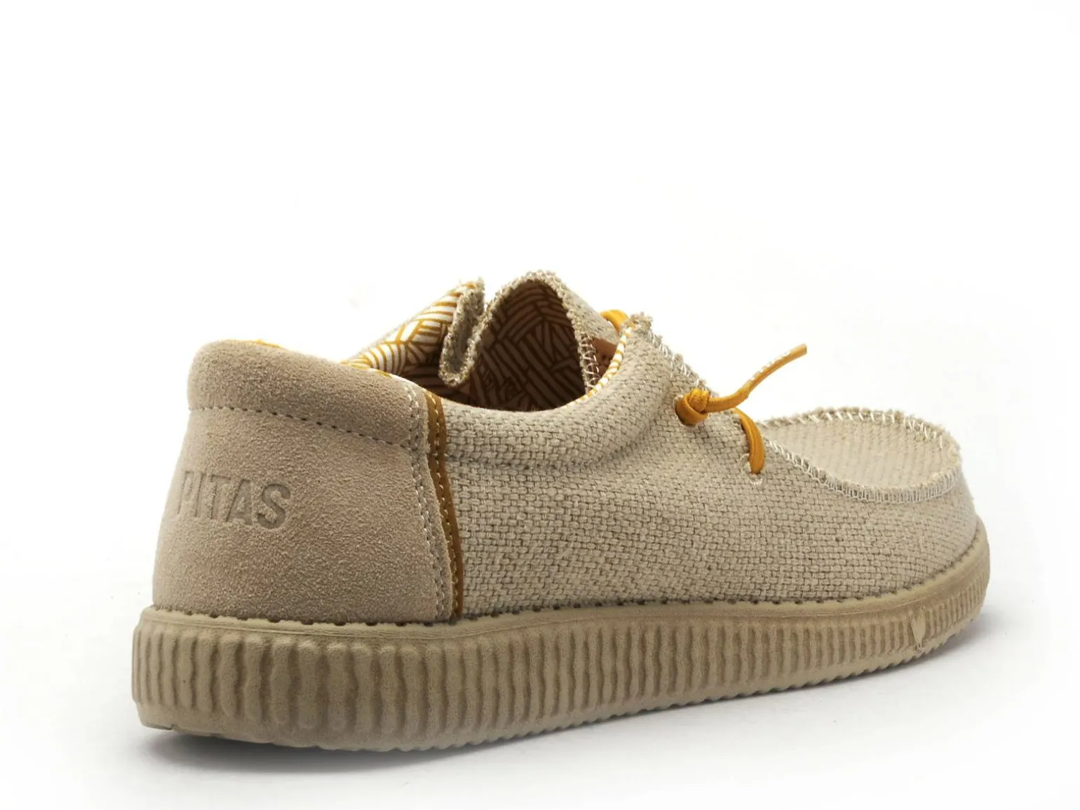 Pitas STEVE Beige Mocassins Homme