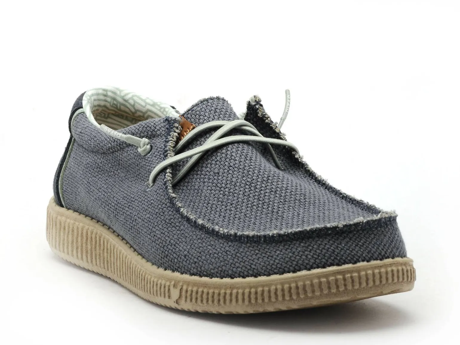 Pitas STEVE Bleu Mocassins Homme