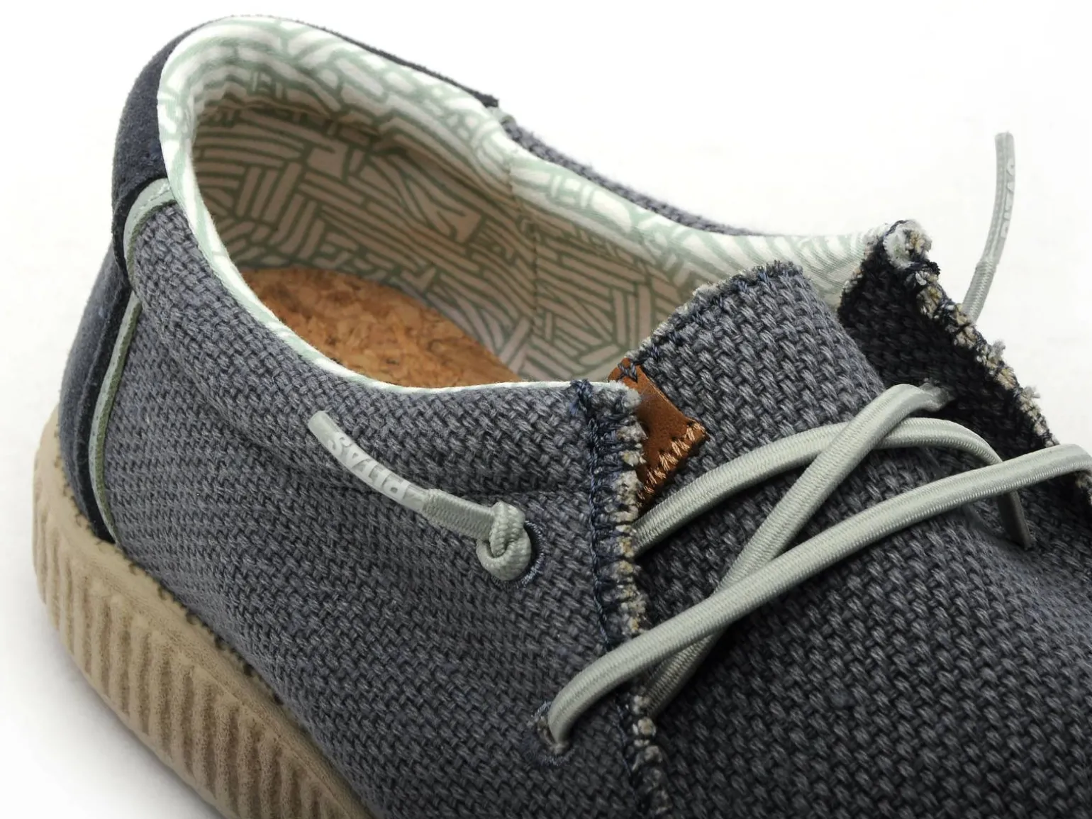 Pitas STEVE Bleu Mocassins Homme