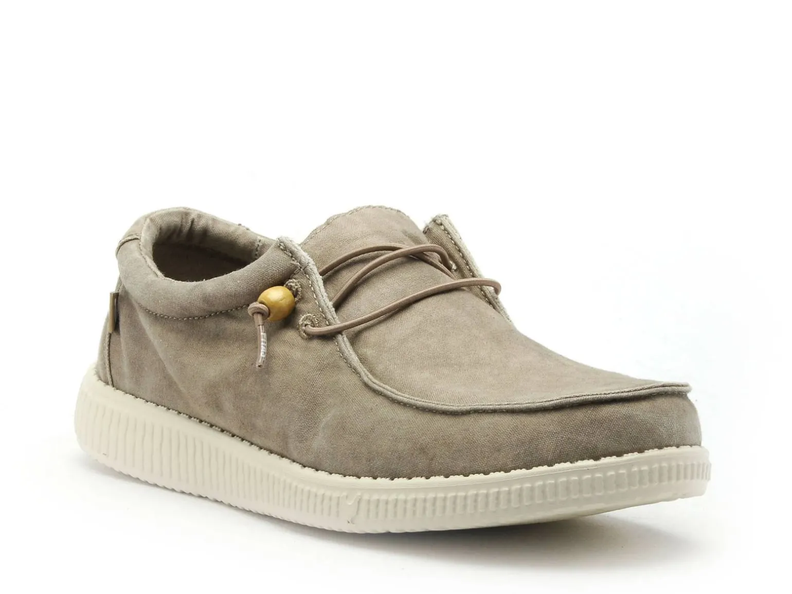 Pitas WALLABI WASHED Beige Mocassins Homme