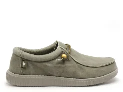 Pitas WALLABI WASH WP150 Kaki Mocassins Homme