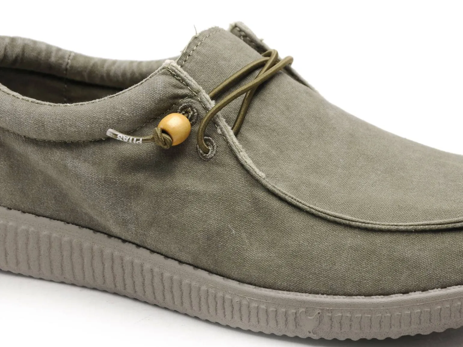 Pitas WALLABI WASH WP150 Kaki Mocassins Homme