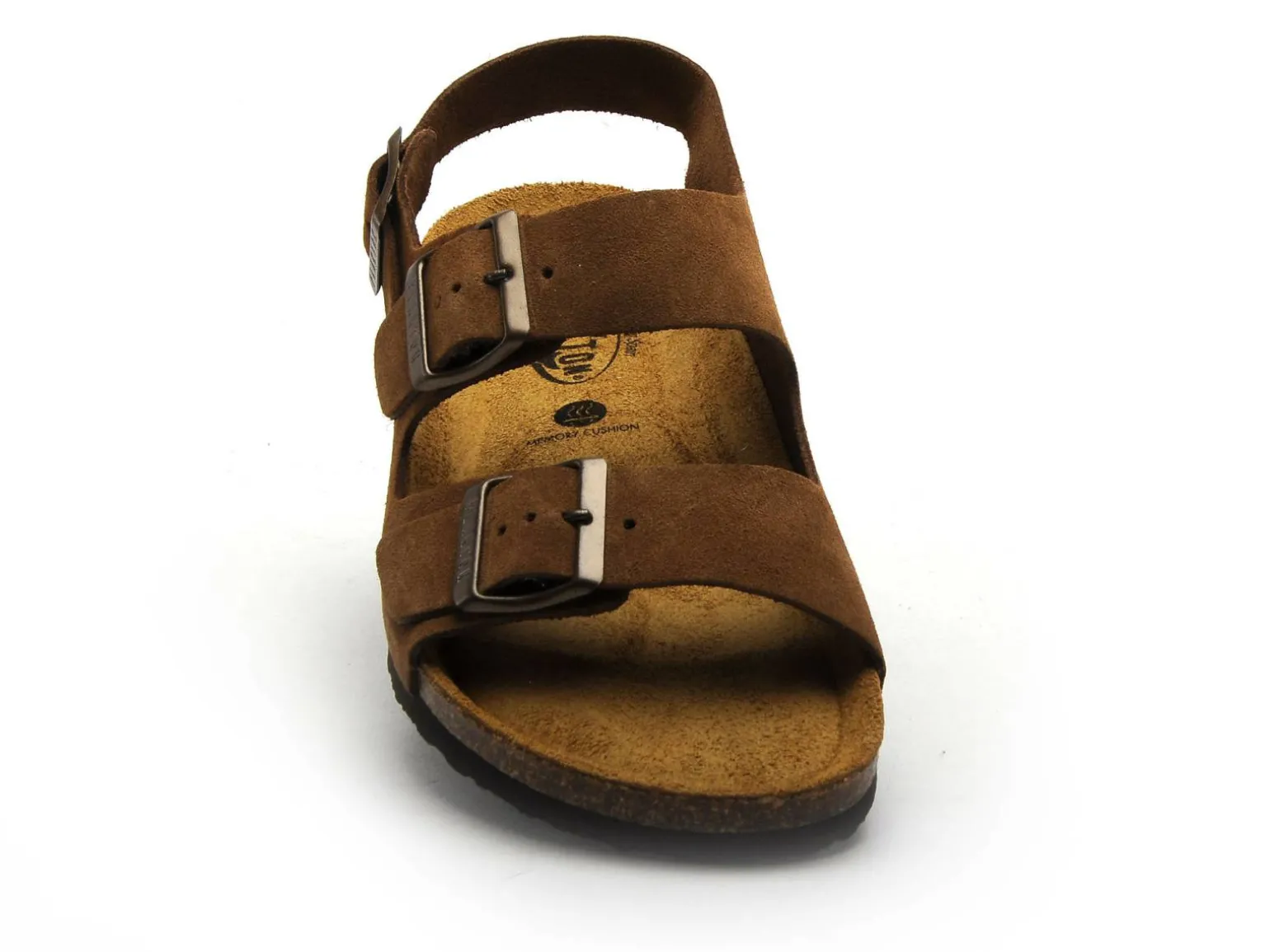 Plakton BAKU 185113 Marron Sandales Plates Femme