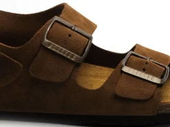Plakton BAKU 185113 Marron Sandales Plates Femme