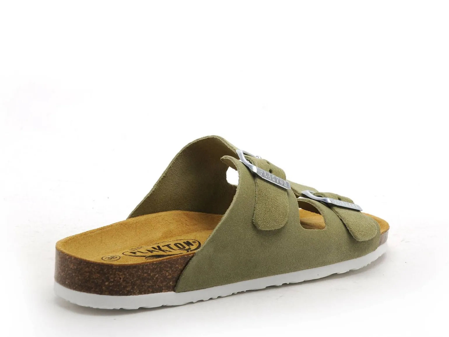 Plakton BETA 180010 Vert Mules et Sabots Plats Femme