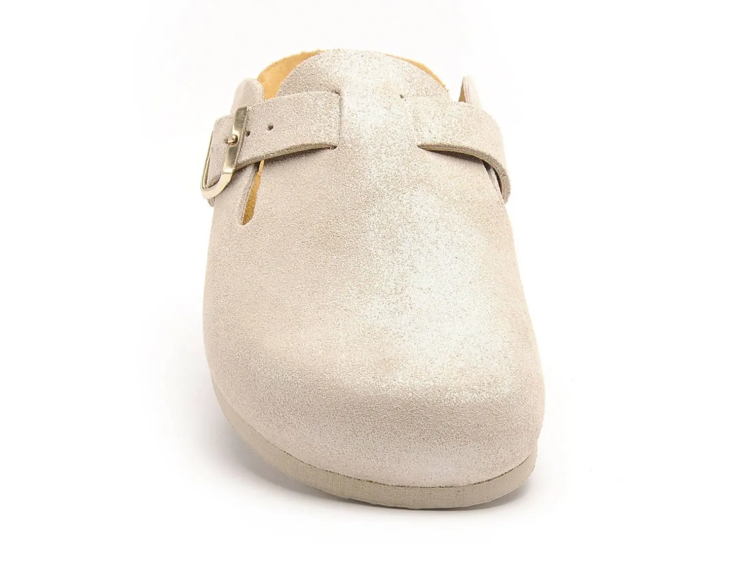 Plakton BLOGG 181539 Beige Mules et Sabots Plats Femme