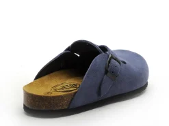 Plakton BLOGG 181539 Bleu Mules et Sabots Plats Femme